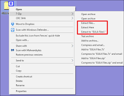 Open zip file windows 7. How To Extract Rar Files For Free On Windows And Mac