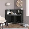 Get everything in one with this white corner desk! 1