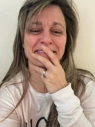 Skiing with family: happy but tired today