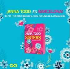 Casa del libro‏ @casadellibro 23 янв. Casa Del Libro A Twitter Atentos Manana A Las 18 00h Annatodd Imaginator1dx Firma Ejemplares De Su Libro Sisters Lazos Infinitos En Nuestra Libreria De La Maquinista Paseo Potosi 2 Barcelona Os Esperamos