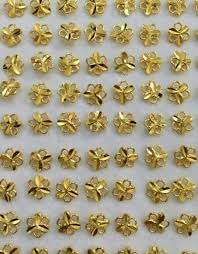 The 416 is a hallmark symbol that certifies the purity of gold, which is 42% pure and also known by 10 carat or 10k, and the current price is 2,440.0 usd of 100 grams. 10k Coated Gold Earrings Saudi Home Facebook