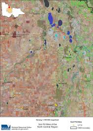Kerang Mapsheet Soil Pit Sites Vro Agriculture Victoria