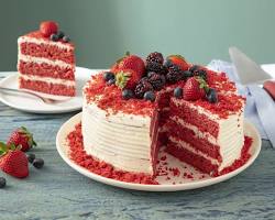 Imagem de Bolo de red velvet