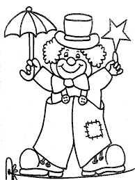 Coloriage clown cirque dessin à imprimer sur coloriages fo. Coloriage Clown Rigolo Dessin Gratuit A Imprimer