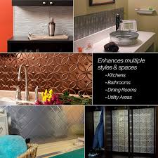 Fill your cart with color today! Amazon Com Fasade Rib Decorative Vinyl Backsplash Panel In Galvanized Steel 6x6 Inch Sample Home Kitchen