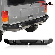 Join us in the roadhouse where with the help of handicorn we. Tidal Fit For 84 01 Jeep Cherokee Xj Off Road Rear Bumper W Hitch Receiver Ebay