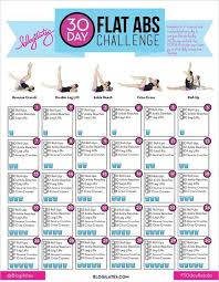 30 Day Exercise Challenge Hobsess In 2020 30 Day Ab Challenge Flat Abs Challenge Ab Challenge
