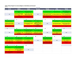 January 30 Day Aaptiv Program For All Levels Get In Shape Day Workout