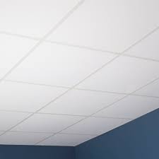 Both sizes of ceiling tiles use the same wall angles, main and cross tees to offer support. Genesis Smooth Pro White Lay In Ceiling Tile Overstock 10668992