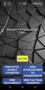 Nowadays, there are numerous ways to play free wwe games online, either in your br. Wwe Wrestling Trivia Quiz For Android Apk Download
