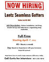 Lentz Seamless Gutters LLC