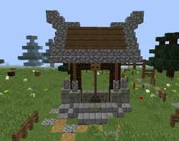 Magic Nordic Draw Well Grabcraft Your Number One Source For Minecraft Buildings Blueprints Minecraft Castle Minecraft Building Blueprints Minecraft Houses