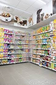 Pet foods market and supplies. Pet Food Store Shelving Shelf Unit Pet Food Store Pet Store Display Pet Store Design