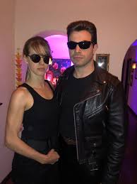 A costume worn by sarah connor (linda hamilton) in the 1991 james cameron action sequel terminator 2: Your Couples Goals Are Terminated Sarah Connor And Terminator From T2 Album On Imgur