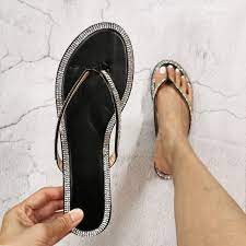 Whatever you're shopping for, we've got it. Hot Sell Fashion Sexy Women Slippers Comfortable Flat With Rhinestone Flip Flops Women S Summer Shoes Eva Beach Sandals Flip Flops Aliexpress