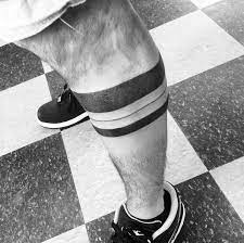 Solid Leg Band Tattoo Novocom Top