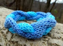 Experimental instrumental music from ukraine. Knitted Bracelet The Waves Of Sea And Love