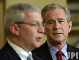 Photo: ANDY CARD RESIGNS WHITE HOUSE POST, BOLTEN TAKES OVER AS CHIEF OF  STAFF