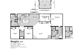 Mesquite 5061 Oak Creek Homes Floor Plans Modular Homes Oak Creek Homes
