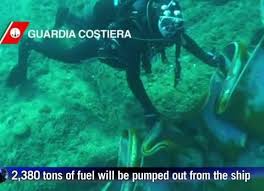 Diving in the ghostly labyrinth of the Costa wreck