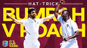 So Close To Two Hat Tricks In One Match Bumrah Vs Roach Windies Vs India 2019 Youtube