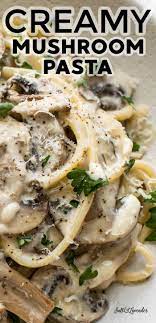 Creamy Mushroom Pasta Creamy Mushroom Pasta Mushroom Recipes Pasta Creamy Pasta Sauce