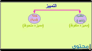 شرح درس التمييز وأنواعه بالتفصيل موقع محتوى