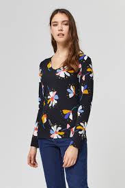 Femmes tricot manches longues pull cardigan décontracté hiver veste outwear haut. Haut Manches Longues Imprime Surkana Envoi Rapide Et Gratuit