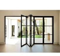 Casement Door Hot Sale Aluminum Alloy Sound Insulation Double Glass Main  Door Front Exterior Double Door