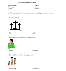 Yang bisa digunakan untuk melengkapi administarsi guru yang dapat di unduh secara gratis dengan. 10 Soal Agama Kristen Slb Untuk Anak Berkebutuhan Khusus Abk
