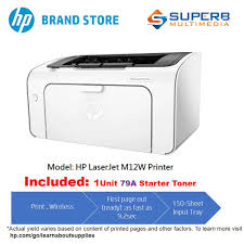 In this case, it means you have to prepare hp laserjet pro m12w printer driver file. Hp Laserjet Pro M12w Printer Shopee Malaysia