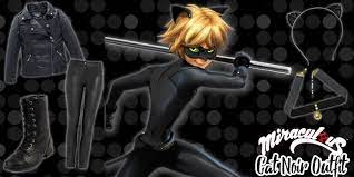Miraculous Style Series Cat Noir Outfit Yayomg Noir Outfit Noir Ladybug Outfits