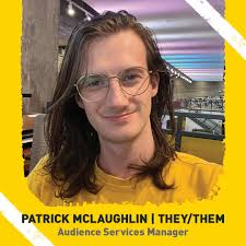 Our Woolly team is growing and we want you to know who we are — meet the  newest faces behind the curtain and give them a Mammoth welcome! 🦣💛 Patrick  McLaughlin (they/them)