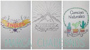 Portadas para decorar cuadernos, libretas y agendas (dibujo con rotuladores). Bonitos Tumblr Dibujos Para Decorar Cuadernos Unas Decoradas