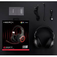 Headset Gamer Edifier Hecate G33BT, RGB, Bluetooth 5.0, USB-C, - PATOLOCO