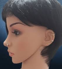 Best Gifts-tiny Rose Quartz Hoop Helix Ring- Cartilage Earring-nose-tragus  Ring-16g 18G 20G 22G 24g-small Daith Ring-sharm Rose Quartz Hoop