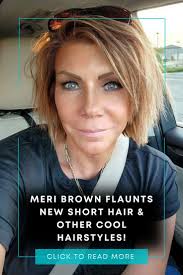 Sister Wives: Meri Brown Flaunts New Short Hair & Other Cool Hairstyles!