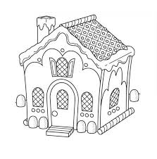 Use your favorite festive colors to fill in the frosting, color the candies, and decorate the rooftop. Icolor Gingerbread Houses Christmas Coloring Pages Gingerbread House Coloring Page Coloring Pages