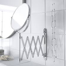 A cleverly positioned mirror can make any room seem bigger and brighter. Frack Mirror Stainless Steel Ikea