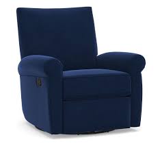 Grayson Upholstered Swivel Recliner In 2020 Swivel Recliner Recliner Swivel Armchair