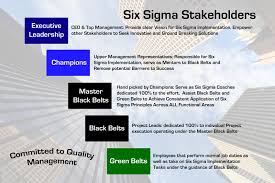 The Roles Of Different Belt Colors In Six Sigma
