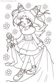 Sailor moon chibis by rurutia8 on deviantart. Sailor Moon Coloring Pages Avaneshop Avane Vintage Toys Games Anime And Collectibles