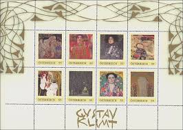 Klimt Stamp Book By Austria Post Book Stamp Klimt Paintings Klimt