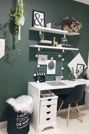 Black And White Study Table Design Furniture Design White Devor Black Desk In 2020 Home Office Decor Home Office Design Room Decor