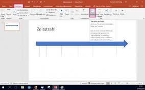 Powerpoint zeitstrahl vorlagen jetzt downloaden: Zeitstrahl In Powerpoint Erstellen So Geht S