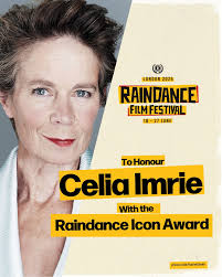 Presenting our Icon Award recipients for #Raindance2025 ✨ We are proud to  announce that acclaimed British actors #JasonIsaacs and #CeliaImrie will  receive this year's Raindance Icon Awards. The actors will receive the