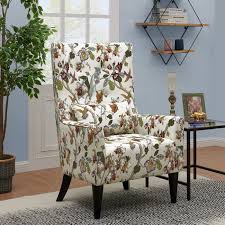 Caryn Wingback Chair In 2020 Living Room Decor Apartment Upholstered Accent Chairs Chair