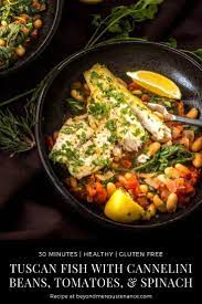 A Quick Healthy And Delicious Way To Prepare Inexpensive Fish Fillets Tuscan Fish With Cannelin Best Seafood Recipes Mediterranean Recipes Shellfish Recipes