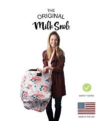 Milk Snob Infant Car Seat Cover And Nursing Cover Multi Use 360 Coverage Breathable Stretchy Quot Infant Car Seat Cover Favorite Baby Products Nursing Cover