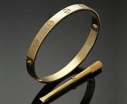 Early versions of the love bracelet featured gold plating. Cartier Love Bracelet 1stdibs